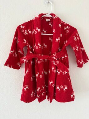Hanna Andersson Kids Festive Holiday Robe